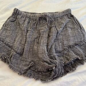 Free People drawstring boho shorts